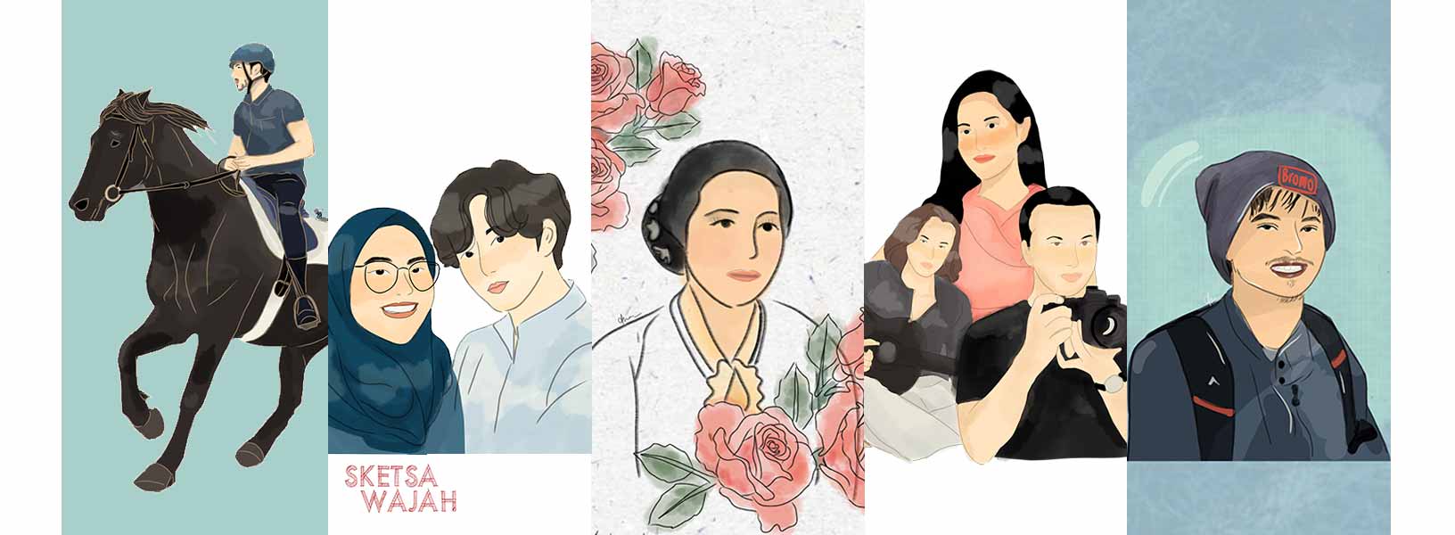 Karya Anisa Nur Anggraini sketcher Sketsa Wajah