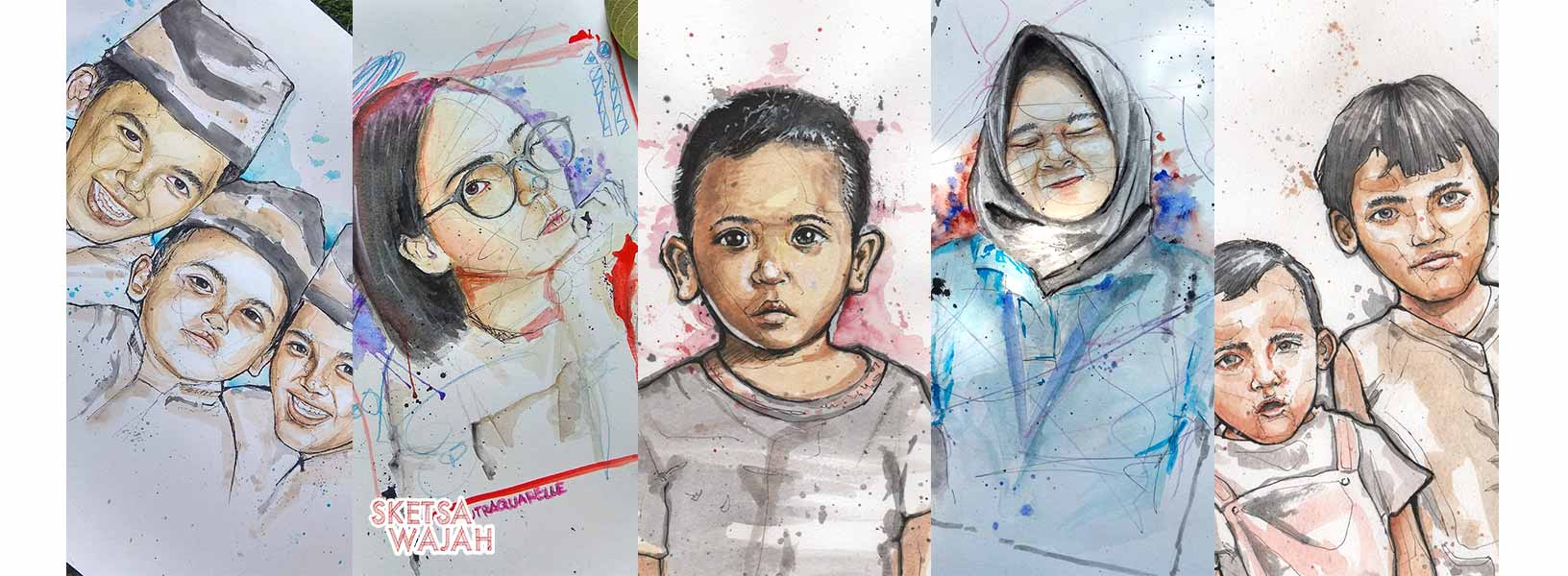 Karya Bagus Putra sketcher Sketsa Wajah