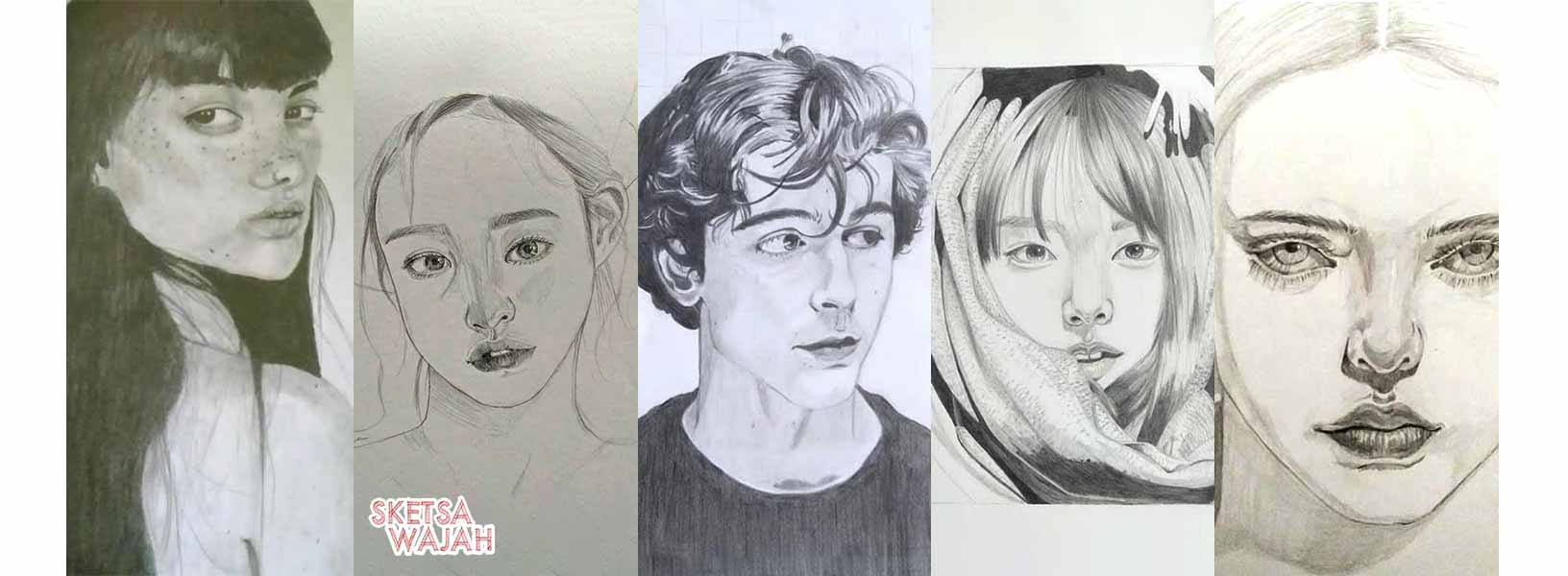 Karya Elza Septiani Putri sketcher Sketsa Wajah
