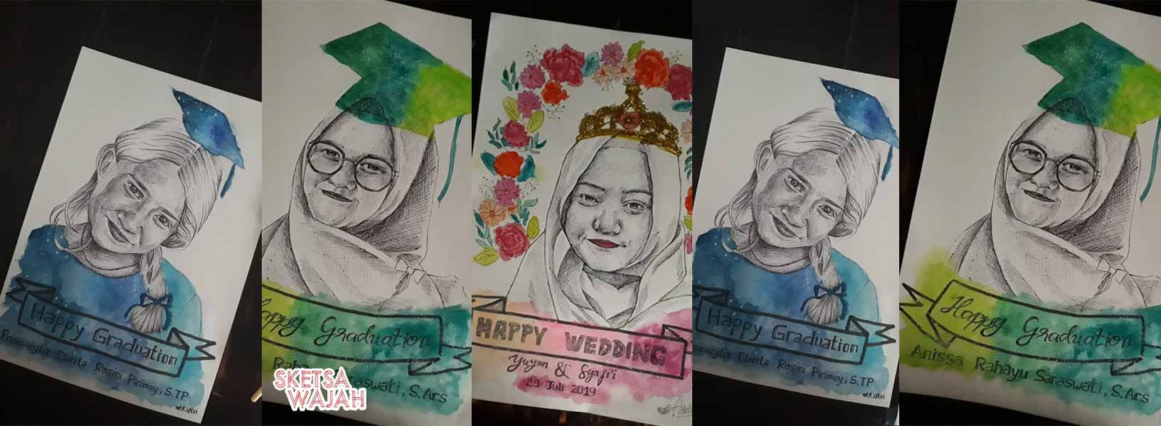 Karya Adelia Novi sketcher Sketsa Wajah