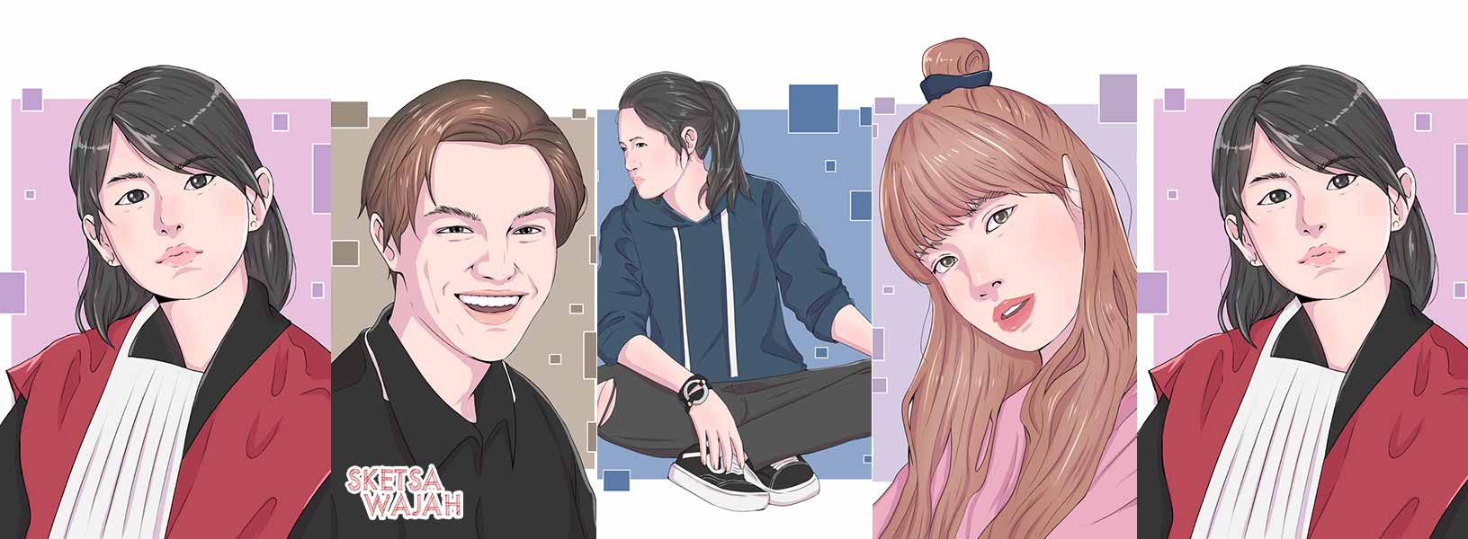 Karya Agam Nasrulloh sketcher Sketsa Wajah