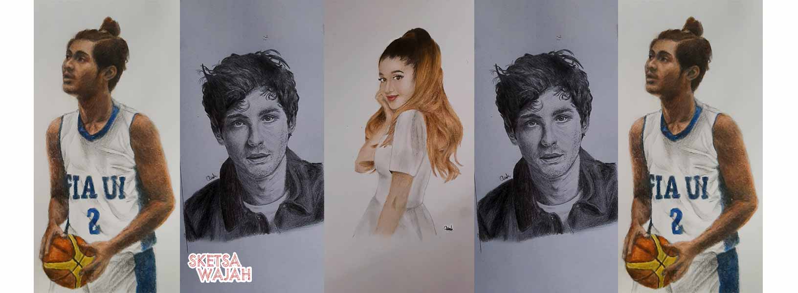 Karya Avencia Yemima Harvena sketcher Sketsa Wajah