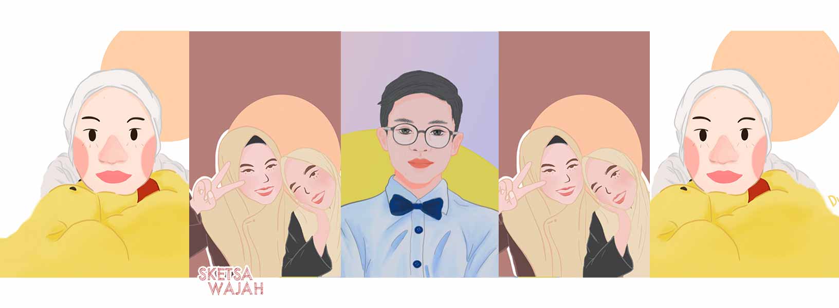 Karya Diana Nur Rahman sketcher Sketsa Wajah
