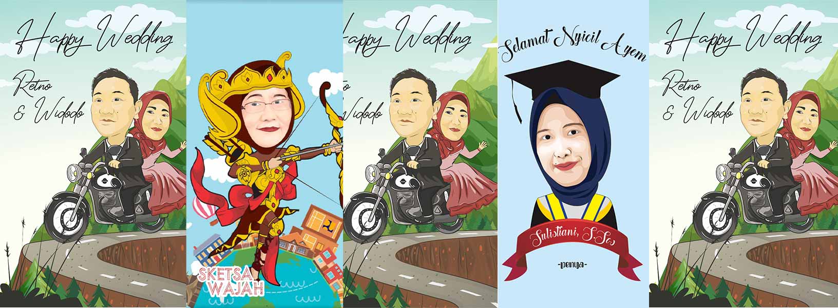 Karya Eka Ariyanti sketcher Sketsa Wajah