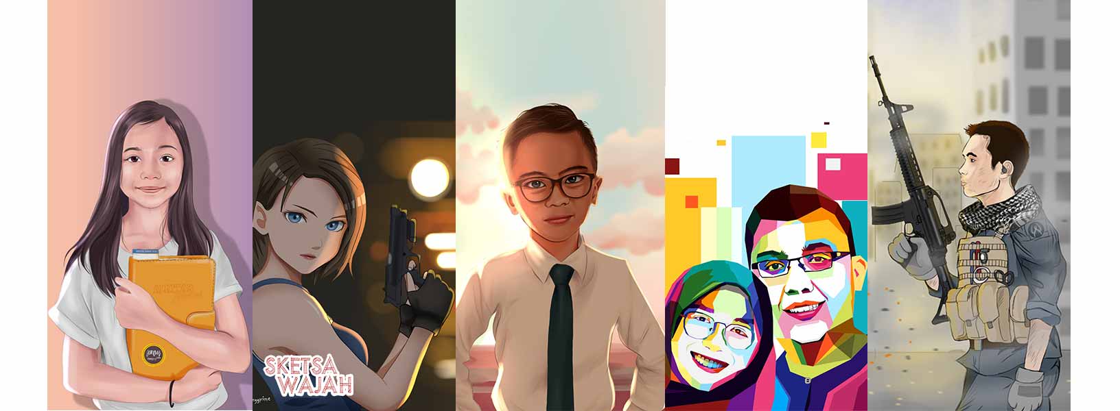 Karya Ergy Restu Primantara sketcher Sketsa Wajah