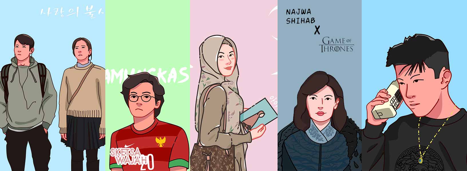 Karya Farchan Noor Himawan sketcher Sketsa Wajah