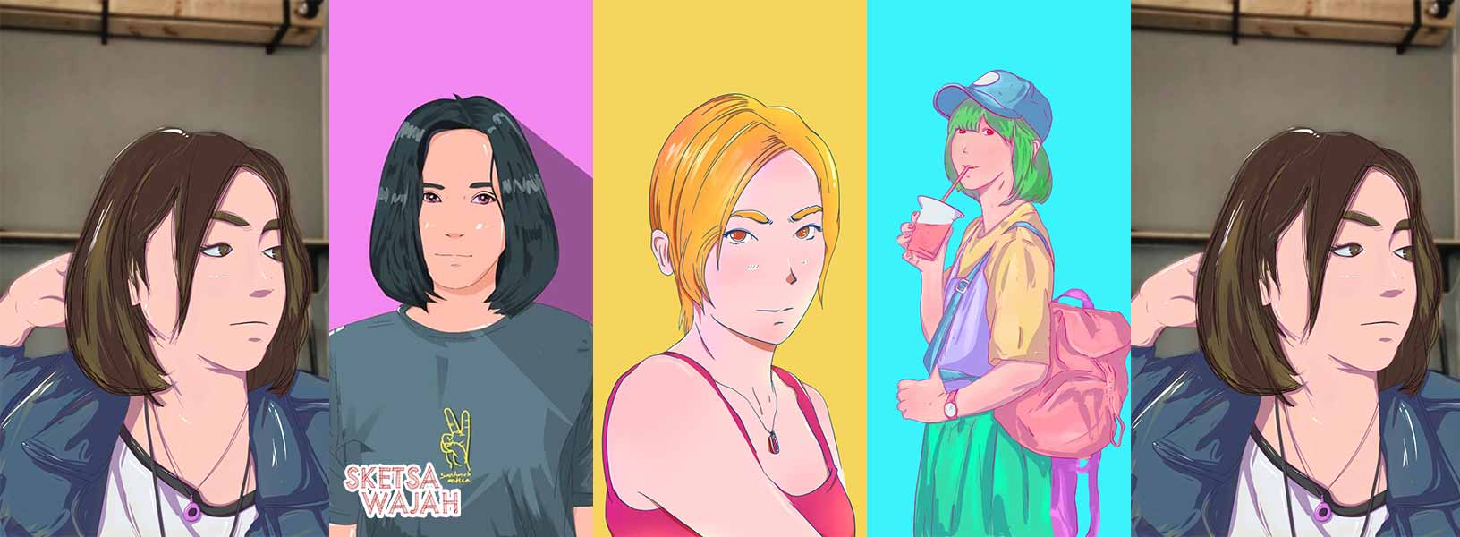 Karya Ichsan Bagus sketcher Sketsa Wajah