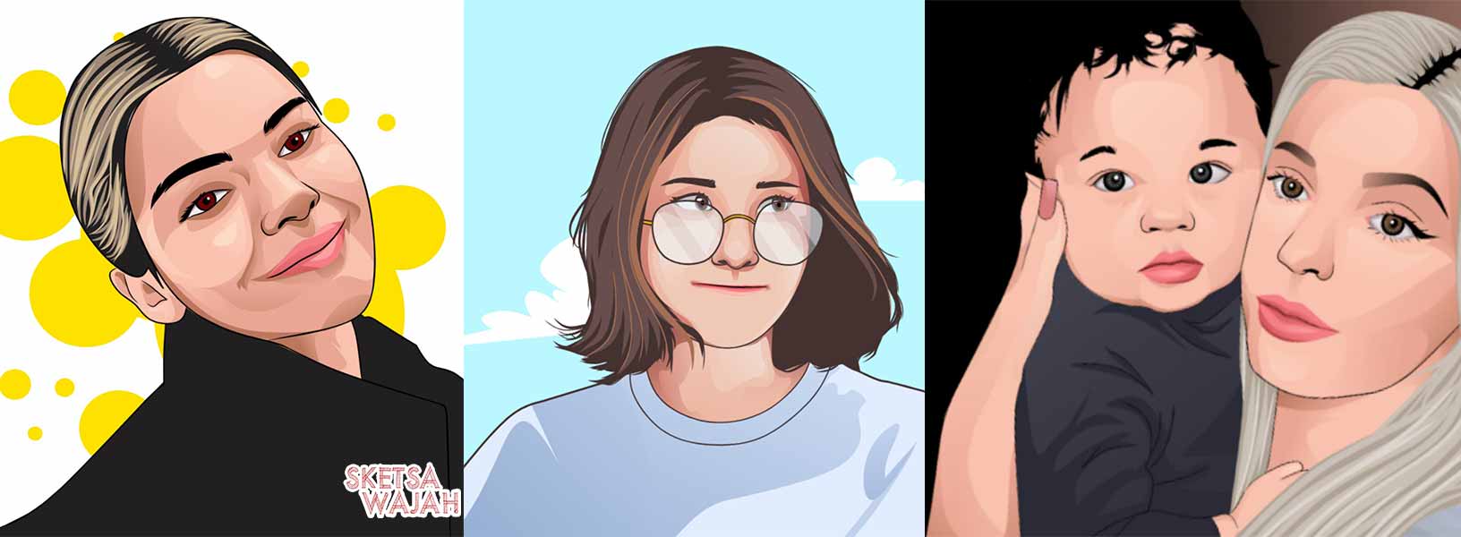 Karya Mafazal Millah sketcher Sketsa Wajah