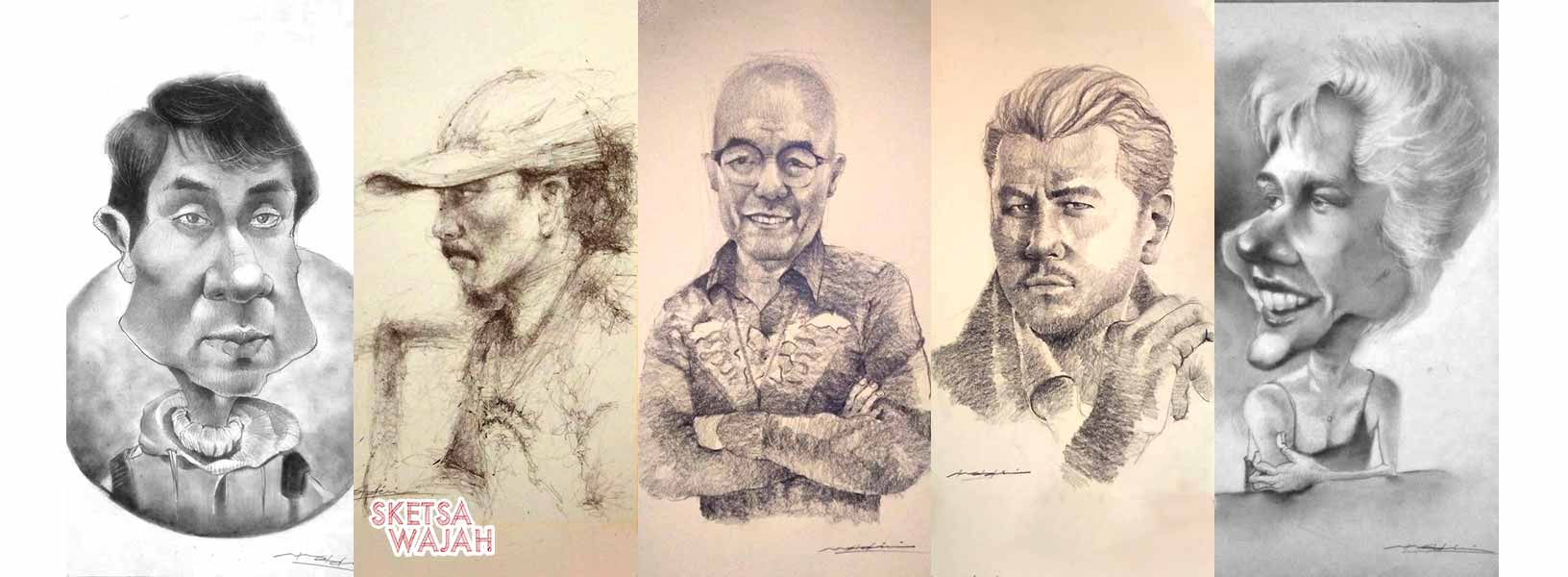 Karya Septian Aditya Maldini sketcher Sketsa Wajah