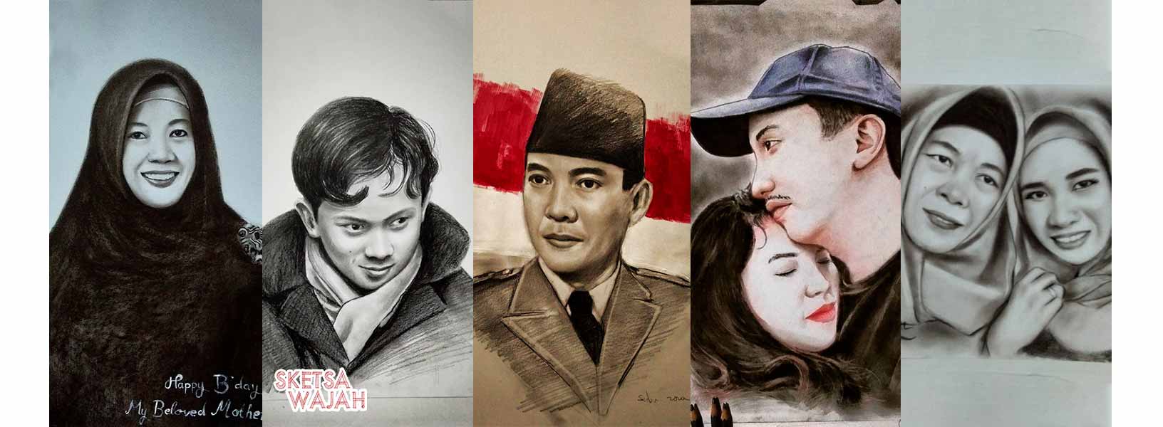 Karya Sidik Ardiansyah sketcher Sketsa Wajah