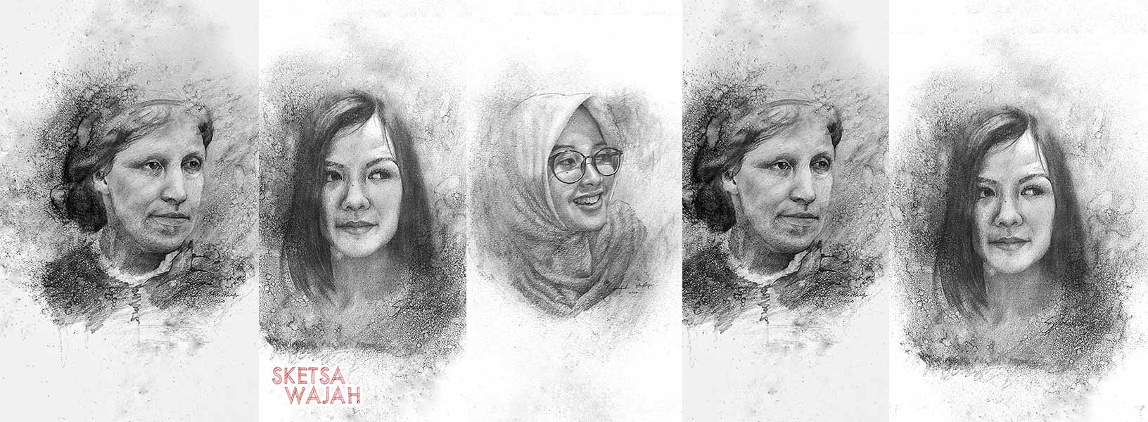 Karya Syarifudin Musthofa sketcher Sketsa Wajah