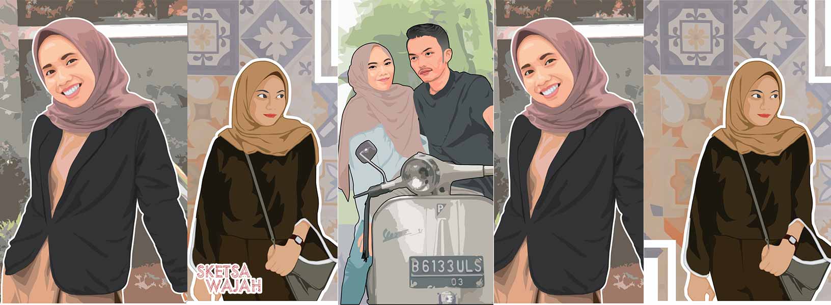 Karya Hafidz Dienul sketcher Sketsa Wajah