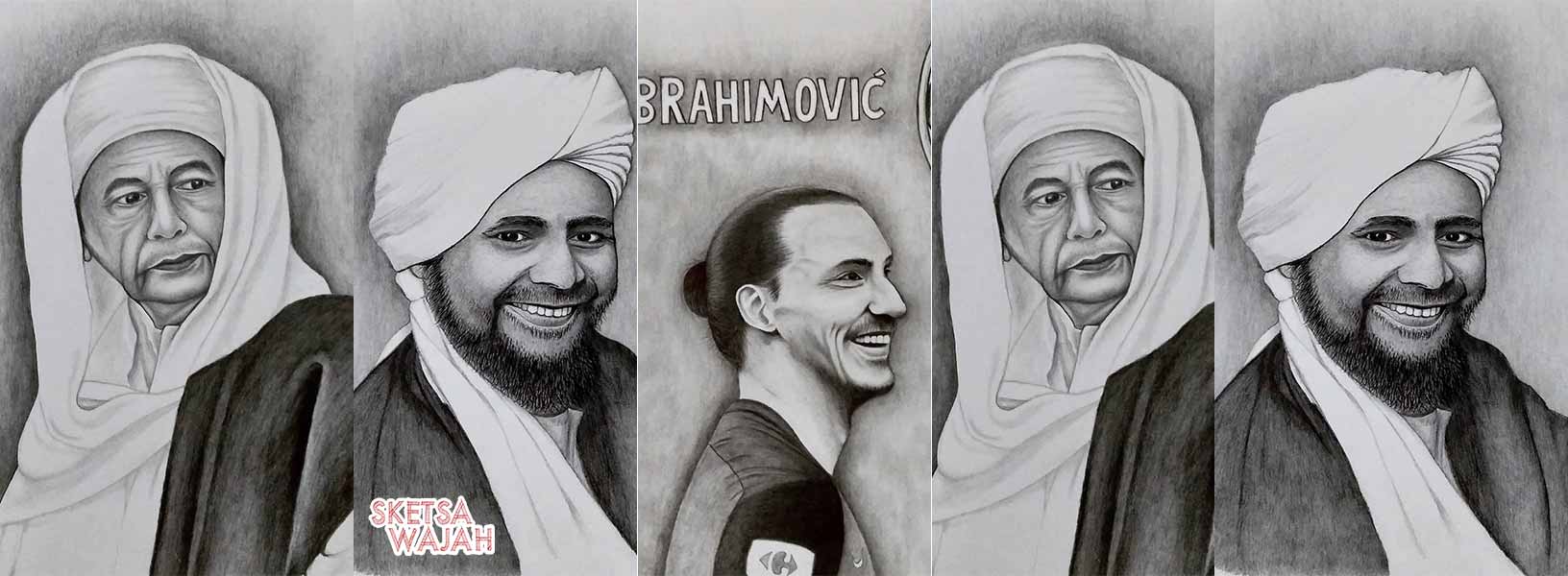 Karya Achmad Sketch sketcher Sketsa Wajah