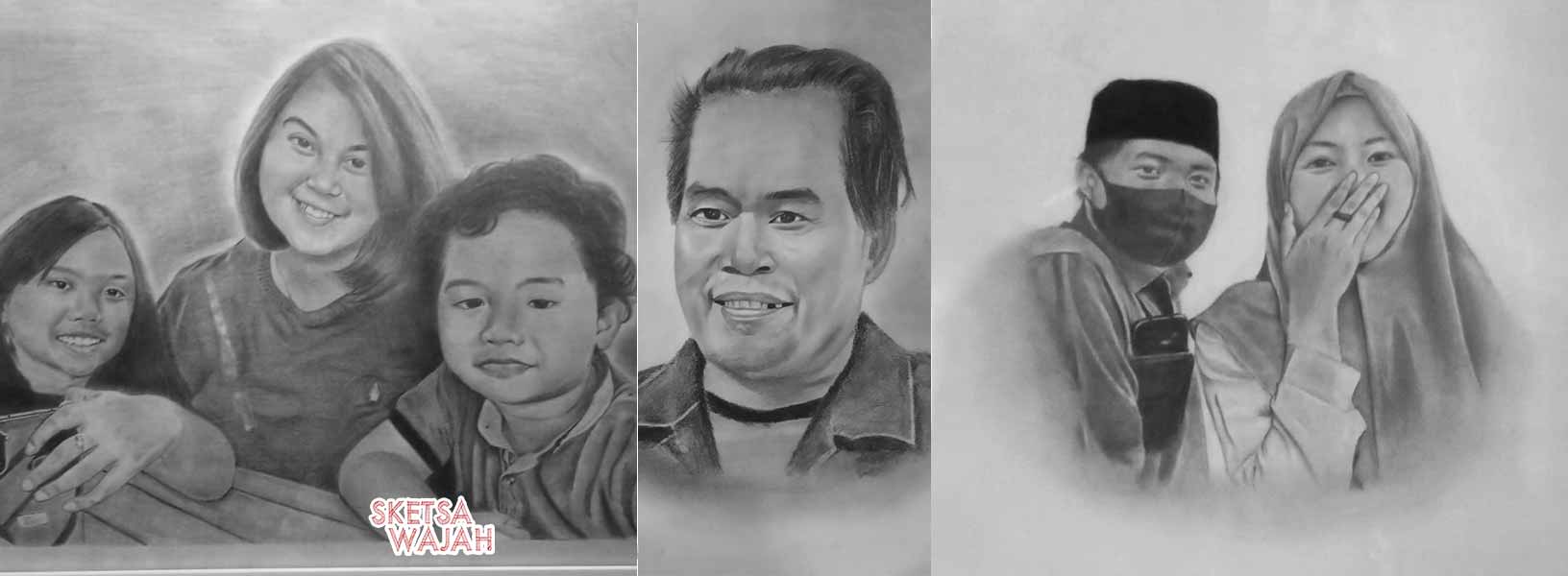 Karya Dinay Hafid sketcher Sketsa Wajah